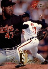 1994 Flair Baltimore Orioles Baseball Card #258 Lee Smith