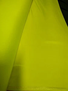 1 yard 4 way stretch chartreuse spandex - Picture 1 of 1
