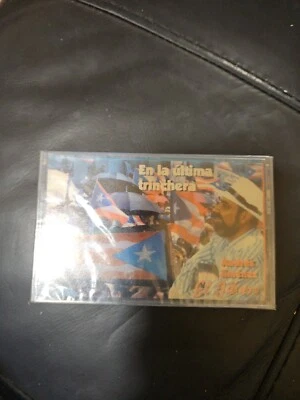 ANDRES JIMENEZ EN LA ULTIMA TRINCHERA QUARTO MEN MUSICA JIBARA CASSETTE SELLADO  - Image 1 of 2