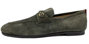 $800 Bally Plintor Gamuza Oliva Goodyear Welted Talla US 11 Hecho en Suiza - Imagen 1 de 6