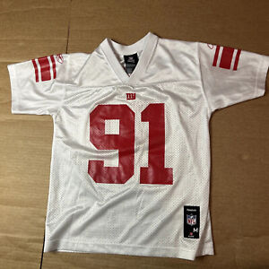 New York Giants Justin Tuck #91 Reebok Jersey Youth Medium 10/12 NFL