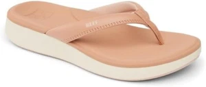 Women Reef Cushion Cloud Flip Flop Sandal CJ6476 Color Cork Brand New - Picture 1 of 8
