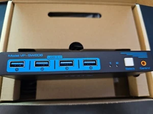 KVM Switch 8K@60Hz HDMI 2 PC 1 Monitore USB 3.0 KVM-Switches 4K@120Hz für 2 Comp - Bild 1 von 6