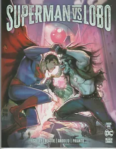 DC COMICS SUPERMAN VS LOBO #1 2021 1ST PRINT NM - Picture 1 of 1