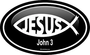 ProSticker 2220 (One) 3"x 5" Christian Art Series John 3 Decal Sticker - Picture 1 of 1