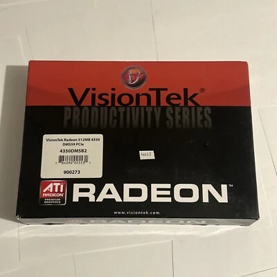 VisionTek ATI Radeon HD 4350 (900273) 512MB / 512MB (max)  New - Image 1 of 4