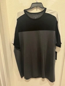 Shaquille O’Neal XLG 2XLT Camicia Uomo Nero Grigio Bianco NUOVA!! - Foto 1 di 2