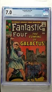 Fantastic Four #48 CGC 7.0 F/VF 1st Appearance Silver Surfer Galactus - Picture 1 of 2