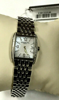 Reloj Raymond Weil 5976-STS-05927 Don Giovanni fregona y diamantes para dama GARANTÍA Foto 1 de 4