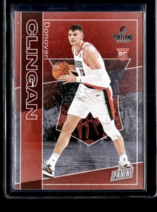 2025 Panini National NSCC Donovan Clingan Rookie Diamond Plate Trail Blazers - Picture 1 of 2