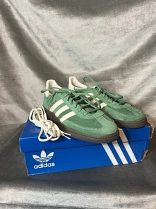 #7382. Adidas Handball Spezial Green Gum Suede Shoes. Size 8.5. New With Box! - Picture 1 of 12