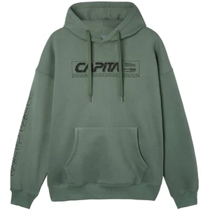 Nueva sudadera con capucha para hombre Capita Fracture oliva claro - Imagen 1 de 3