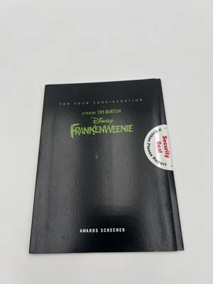Frankenweenie DVD Awards Screener FYC Disney Tim Burton 2012 Sealed Promo AMPAS Foto 1 de 4