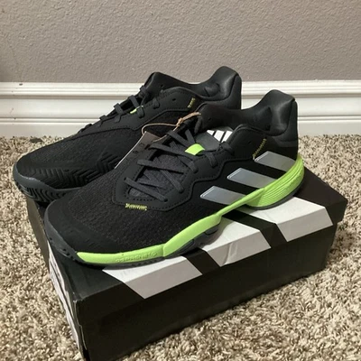 Adidas Barricade Tenis Niños Pequeños Negros Tenis Zapatos Atléticos IH5546 Foto 1 de 4