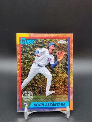 2025 Topps Chrome Baseball Kevin Alcantara T90C-111 Mojo  - Image 1 of 2