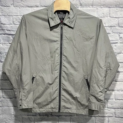 SCOTTEVEST Men Gray Lightweight Nylon Full Zip Jacket Multiple Pocket READ Sz XL - Image 1 of 4