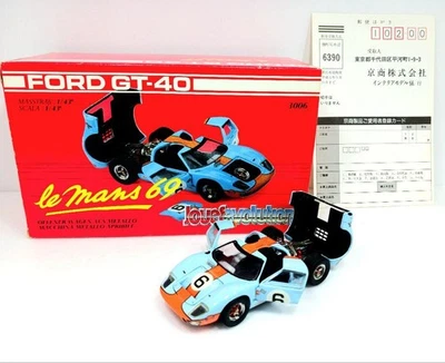 Joef Ford GT40 Le Mans 69 1/43 scale, used, minor damage - Image 1 of 4