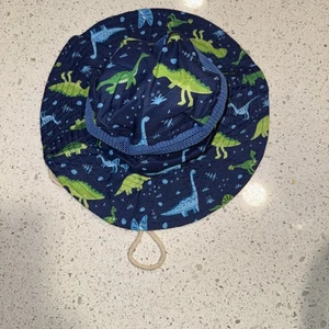 Dinosaur Themed - Bucket Sun Hat Kids Cap - Picture 1 of 6