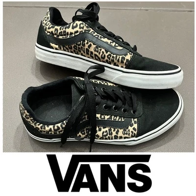 Vans Old Skool Premium Animal Print Leopard Cheetah Mob Wife Skate Women's 9 - Image 1 of 4