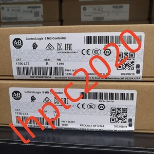 New Factory Sealed Allen Bradley 1756-L73 /B ControlLogix 8MB Controller 1756L73 - Picture 1 of 6