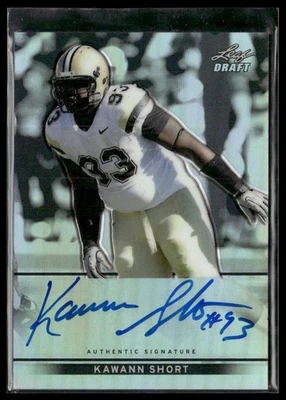 2013 Leaf Metal Draft #BA-KS1 Kawann Short Prismatic Silver #/99 - Image 1 of 2