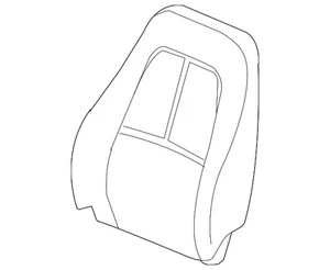 Genuine GM Seat Back Cover 19181175 - Picture 1 of 2
