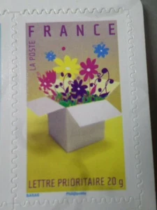 FRANCE 2007, timbre 131, AUTOADHESIF INVITATION, FLEURS, neuf**, MNH STAMP - Photo 1/1