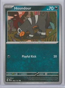Pokémon 2025 PRISMATIC EVOLUTIONS HOUNDOUR 62/131 MINT Never Played Pack Fresh - Picture 1 of 1