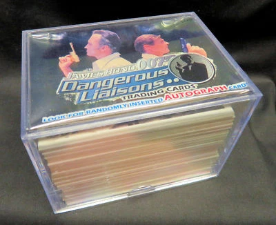 JAMES BOND 007, Enlaces Peligrosos, Juego de Tarjetas Coleccionables [Archivos Rittenhouse 2006] Foto 1 de 4