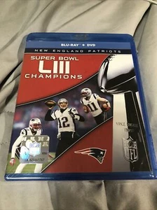 NFL Super Bowl LIII New England Patriots (Blu-ray, 2019) DVD Also Included! New - Picture 1 of 3