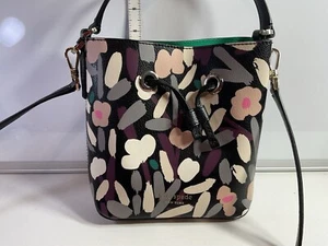 Kate Spade Eva Fete Floral Bucket Crossbody Bag New - Picture 1 of 13