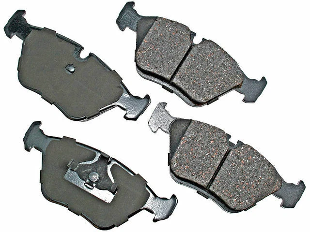 Conjunto de pastilhas de freio dianteiro Akebono 21VP12F compatível com 1998-2003 Jaguar XJ8 - Imagem 1 de 1