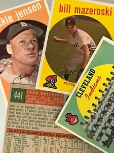 1959 Topps Baseball Singoli - Numeri 400-506 - Scegli la tua carta - Aggiorna il tuo set- - Foto 1 di 501