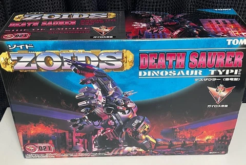 Takara Tomy ZOIDS EZ-021 DEATHSAURER DEATH SAURER 1/72 Unassembled Kit 562917 Cover