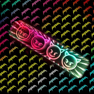 Evil LED RGB Mirror Light Universal Accessories JDM Rear Lowered Stance Car  - Image 1 of 3