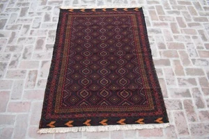 4x6 Oriental Turkish Antique Soumak Kilim Rug Traditional Afghan Tribal Wool Rug - Picture 1 of 10