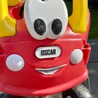 Little Tikes FRONT Number Plate - 3D Printed personalised - for COZY COUPE CAR