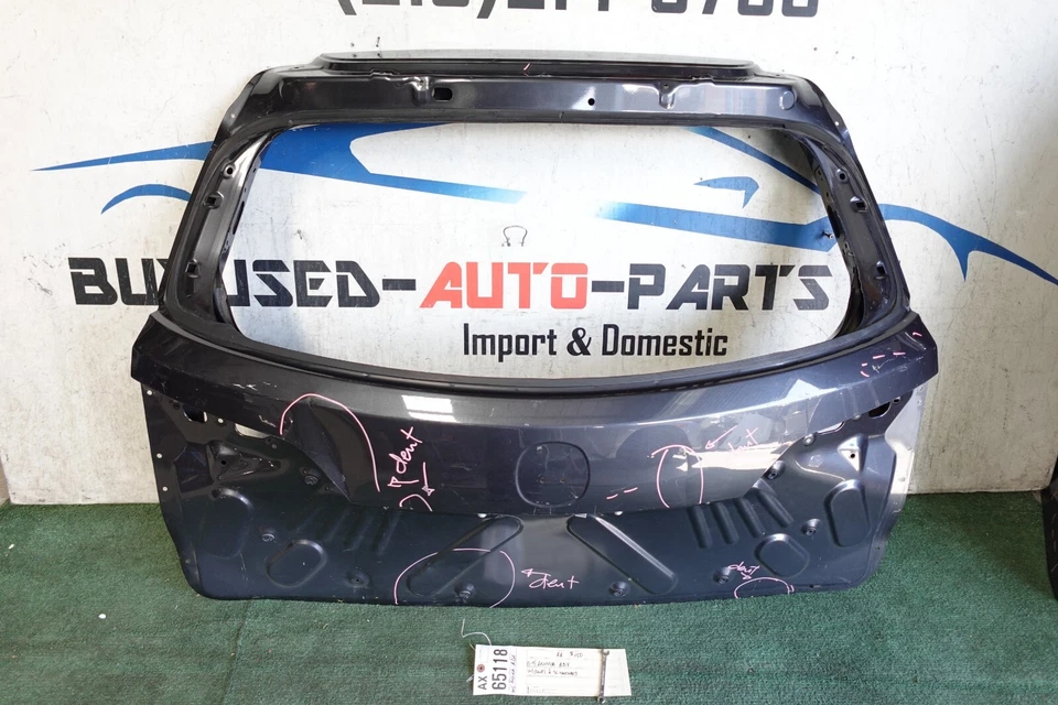 w/dents 2013 2014 2015 ACURA RDX REAR DOOR LIFTGATE TAILGATE OEM AX65118 - Image 1 of 4
