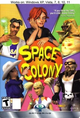 Space Colony HD PC Game FireFly Studios 2003 Windows 10 11 - Image 1 of 2
