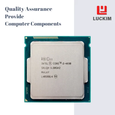 CPU Intel Core i5-4690 - Socket LGA 1150 4 ядра 4 потока 3.5ГГц 6МБ кэша L3 84W. - Image 1 of 4