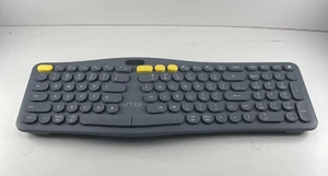 J-Tech USB C Wireless Ergonomic Split Keyboard w Display Screen Rechargeable - Picture 1 of 2