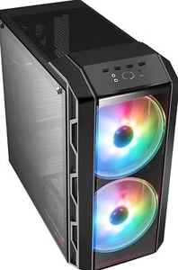 Cooler Master MasterCase H500 ARGB Side window. Iron Grey. Mini ITX. Micro ATX. - Afbeelding 1 van 1