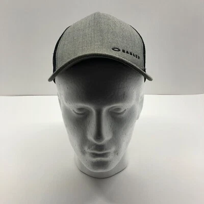 Gorra Oakley Snapback malla ajustable gris/negro Foto 1 de 4