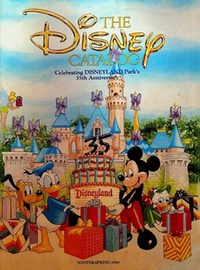 The Walt Disney Catalog Winter Spring 1990 Clothes Plush Movies - Picture 1 of 3