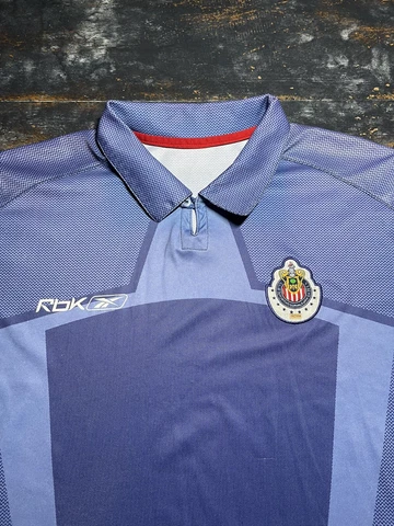 Vintage Reebok Chivas de Guadalajara Polo Shirt Men Size L Cover