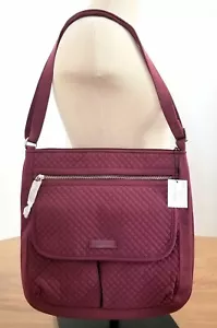 Vera Bradley Iconic Mailbag Hawthorne Rose Schultertasche 22127-115 Neu mit Etikett nicht mehr produziert - Bild 1 von 24