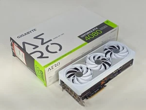 GIGABYTE GeForce RTX 4080 SUPER AERO OC WHITE 16GB 16G 256-bit GDDR6X PCI-E 4.0 - Afbeelding 1 van 16
