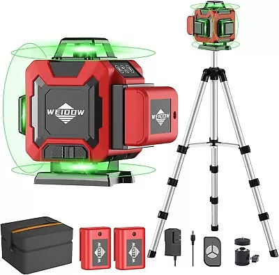 Nivel láser 360 autonivelante con trípode para proyectos de construcción Foto 1 de 4