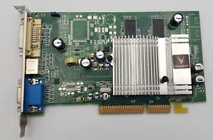 Radeon 9600 256MB DDR Visiontek AGP Vintage Retro Gaming Graphics Card - Picture 1 of 6