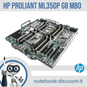 HP Proliant ML350p Gen8 Motherboard 667253-001 Dual CPU Socket LGA2011 Ram DDR3 - Imagen 1 de 5